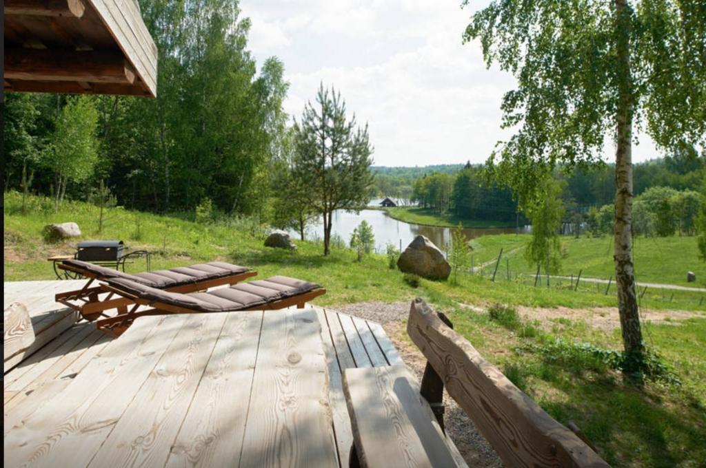 Namelis Salia Vynuogyno Villa Budziliai Bagian luar foto
